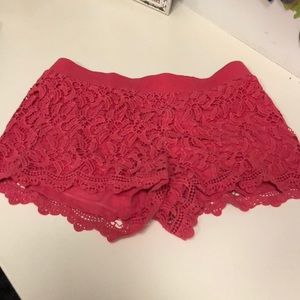 Lilly Pulitzer size medium lace shorts.
